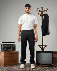 OVERSIZED BLACK PANTS