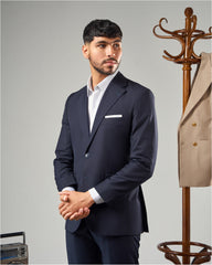 Navy-Blue Suit