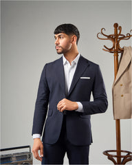 Navy-Blue Suit
