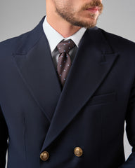 NAVY-BLUE DOUBLE-BREASTED SUIT