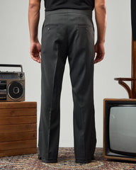 OVERSIZED DARK GREY STRIPE PANTS